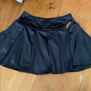 Mini black skirt